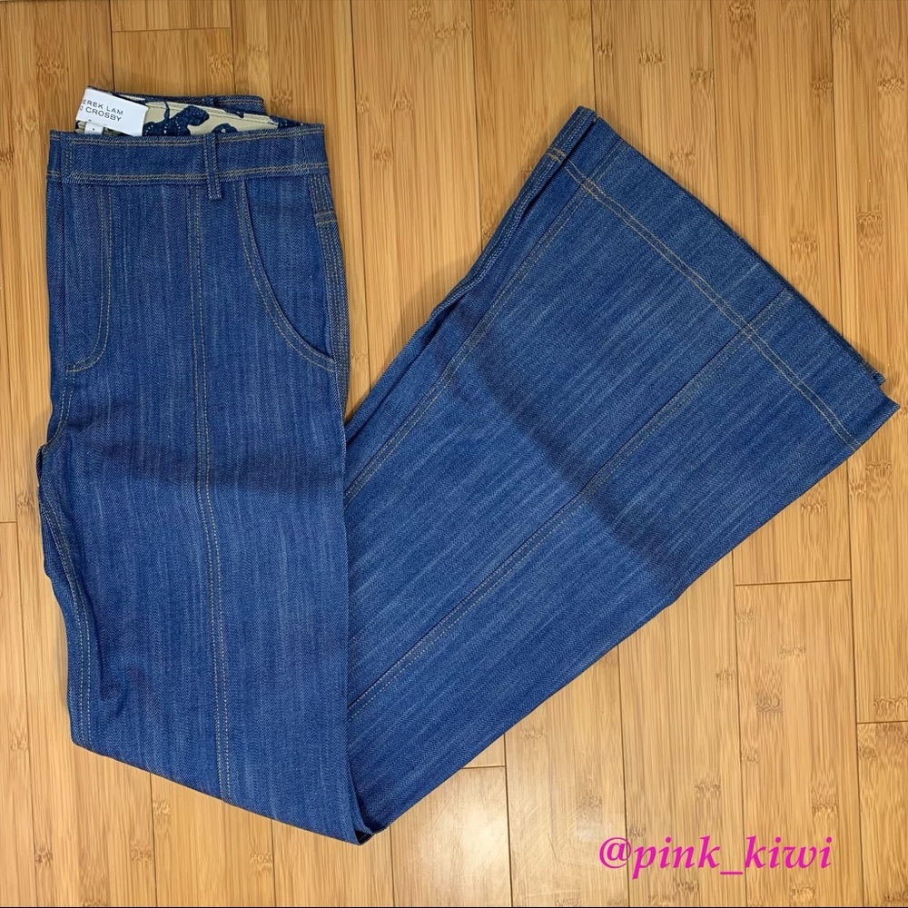Derek Lam 10 Crosby High Waist Flare Jeans